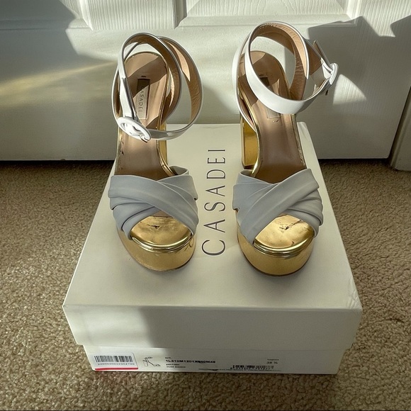 Casadei “Manu” Platform Sandals - Picture 2 of 4